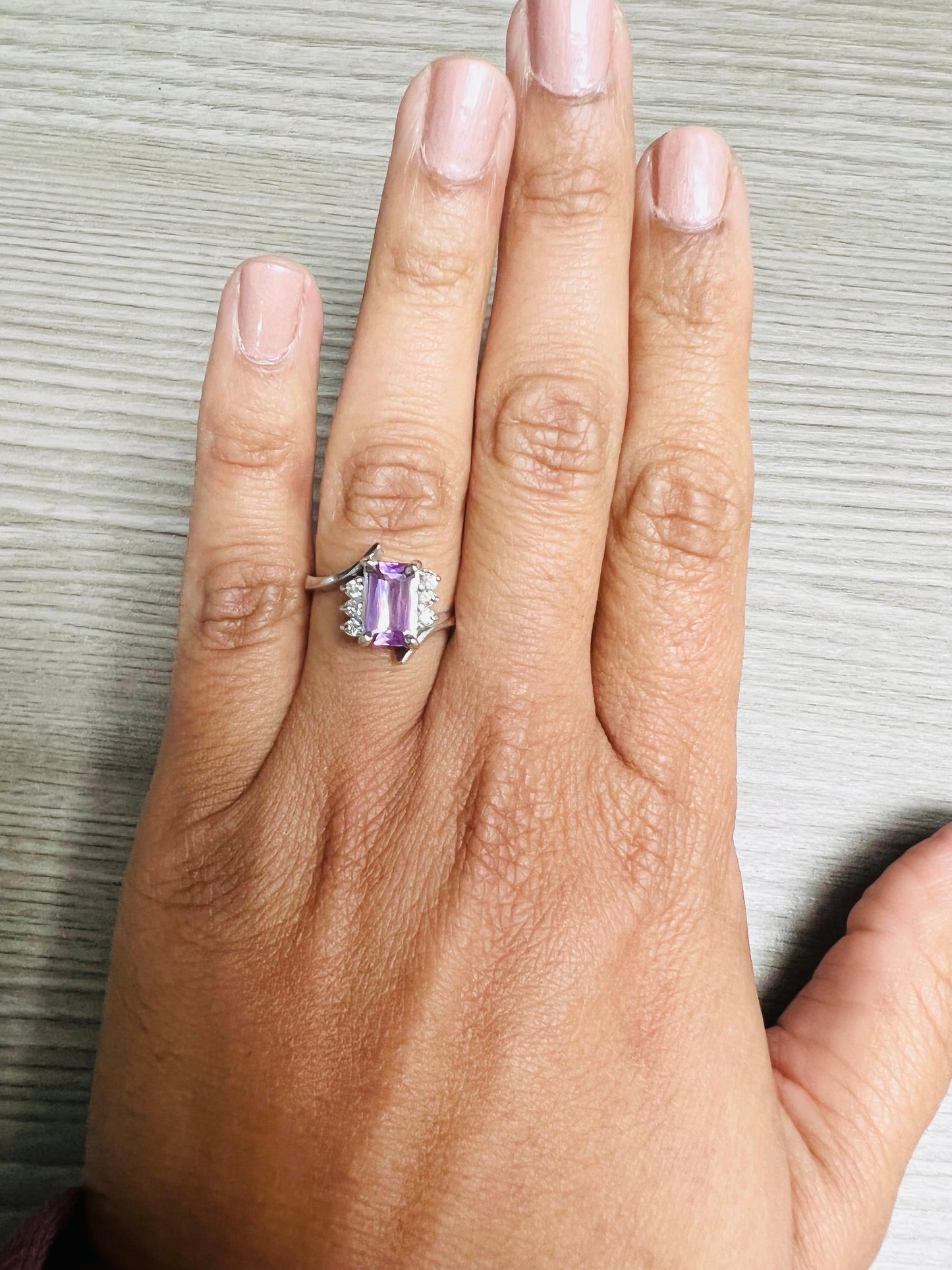 GIA Certified 1.52 Carat Pink Sapphire Diamond White Gold Ring