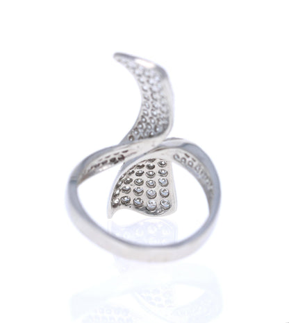 1.09 Carat Round Cut Diamond White Gold Cocktail Ring