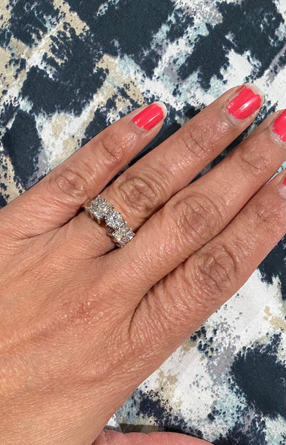 1.25 Carat Diamond 14 Karat White Gold Engagement Ring